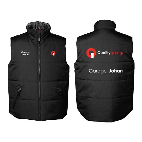 werk bodywarmer MET NAAM GARAGE