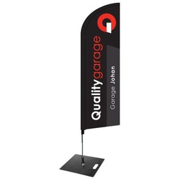 [Beachvlag mast voet] Beachflag 290cm + mast + base plate